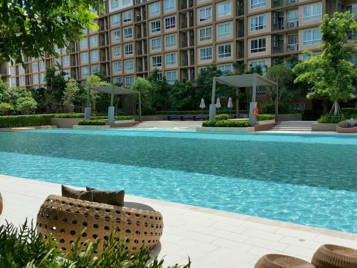 Baan Thew Lom By Meaw Apartment Cha-Am Luaran gambar